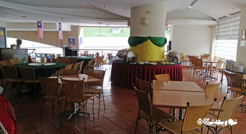 نمای کلی از رستوران گاردن کافه